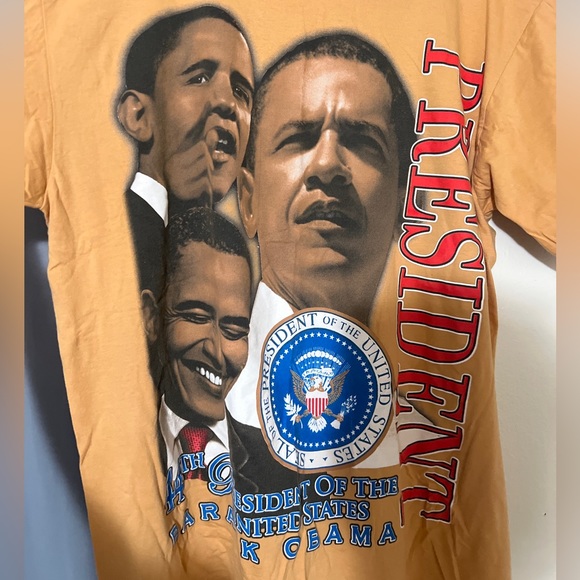 president barack obama y2k t shirt
